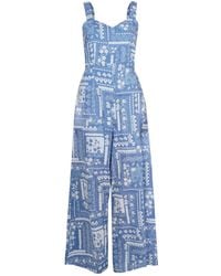 Em & Shi - Ocean Patch Jumpsuit - Lyst