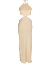 By Felizia - Neutrals Kate Cut-Out Maxi Dress - Lyst
