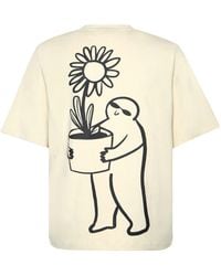 The Gt Atelier - Neutrals Graphic T-Shirt - Lyst