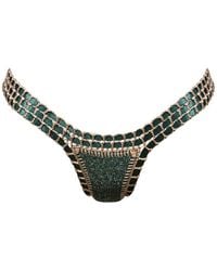 Luxsea Swimwear - Cozumel Lurex Crochet Bikini Bottom - Lyst