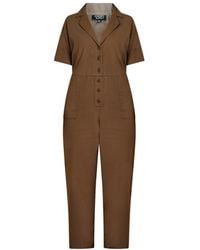Known Supply - Cotton Utility Jumpsuit - Lyst