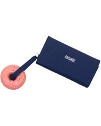 Absurde - Donut Grain Leather Bifold Wallet - Lyst