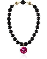 Saule Label - Lola Onyx Necklace - Lyst