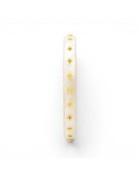 Michael Nash Jewelry - Clementine Mother Of Pearl Resin Studded Bangle - Lyst