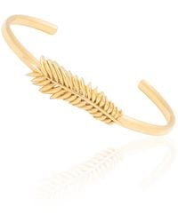 Inês Santos - 18K Vermeil Palm Leaf Bracelet - Lyst