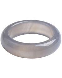 seree - Mist Jade Stone Ring - Lyst