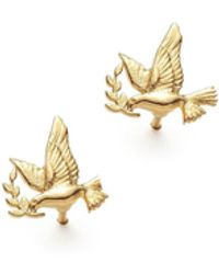 With Love Darling - Peace Studs - Lyst