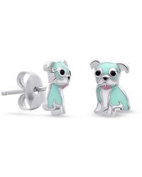 Cloud Haven - Bulldog Stud Earrings - Lyst