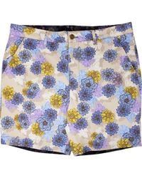 lords of harlech - John Snap Floral Flat Front Short - Lyst