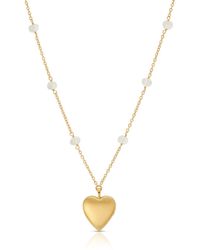Heather Hawkins Jewelry - Open Your Heart Long Locket Necklace - Lyst