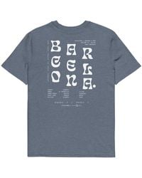 Anchor and Crew - Heather Gustatory Barcelona Coffee Scene Organic Cotton Embroidered T-Shirt - Lyst