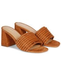 Saint G. - Bethany Cuoio Suede Sandals - Lyst