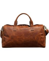 Touri - Genuine Leather Weekend Bag - Lyst