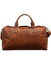 Touri - Genuine Leather Weekend Bag - Lyst