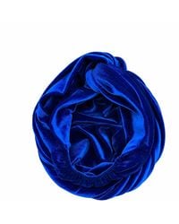 Julia Clancey - Classic Madam Electric Velour Turban - Lyst