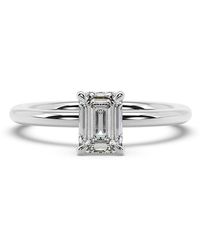 Artisan - 14K Cocktail Ring With Baguette Lab-Grown Diamond - Lyst