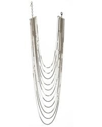 Addicted - Eterna Doré Necklace Plated - Lyst