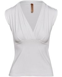 Conquista - Faux Wrap Sleeveless Top - Lyst
