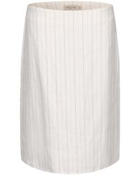 NUAJE NUAJE - Le Straight Midi Skirt - Lyst