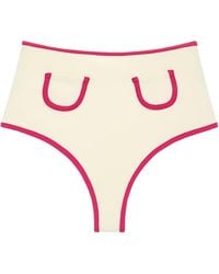 Montce - Neutrals Cream Raspberry Binded Polly Bikini Bottom - Lyst