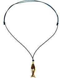 Lexi Jewelry - Oro Maré Fish Necklace - Lyst