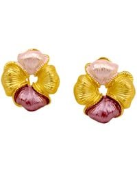 1610Istanbul - Istanbulite Spring Enamel Earrings - Lyst