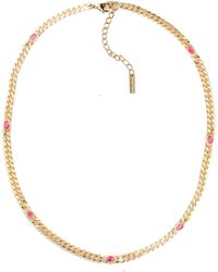 Adriana Pappas Designs - Teardrop Crystal Necklace - Lyst