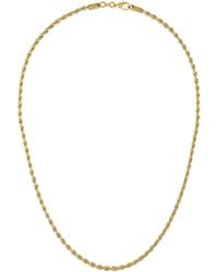 Olivia Le - Grande Venice 18K Filled Rope Necklace - Lyst