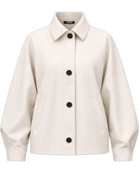 Nocturne - Cropped Batwing Jacket - Lyst
