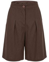 Monlicia - Vera Tencel Bermuda Short - Lyst