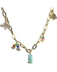 By Virgo - Poppy Charm Necklace - Lyst