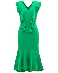 Smart and Joy - Jersey Dress With Wide Ruffles - Lyst