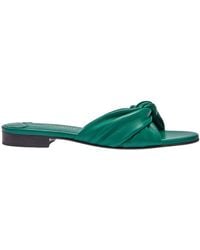 Florrie London - Emma Flat Leather Sandal - Lyst