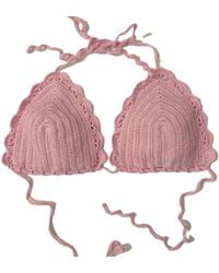 Springmoonatelier - Handmade Crochet Bikini Top - Lyst