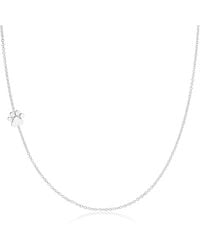 Maya Brenner - 14K Asymmetrical Charm Necklace - Lyst