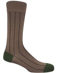 Peper Harow - Made in England - Pin Stripe Socks - Lyst