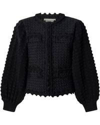 The Extreme Collection - Tweed-Style Structured Cardigan Kingston - Lyst