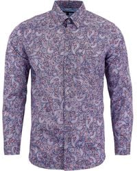 lords of harlech - Morris Paisley Shadow Shirt - Lyst