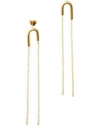 Bold Manifest Designs - Geometric Chain Drop Earrings X Unbound - Lyst