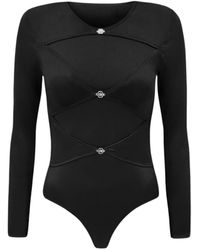 OW Collection - Chiara Covered Bodysuit - Lyst