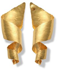 EVA REMENYI - Rustic Twisted Small Earrings - Lyst