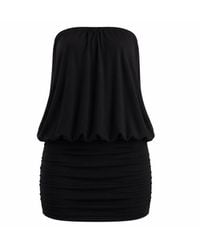 Maison De Gala - Luna Noir Mini Dress - Lyst