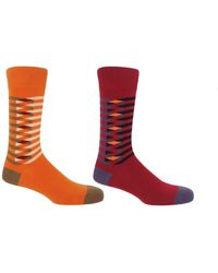 Peper Harow - Made in England - Symmetry Organic Socks 2 Pack - Lyst