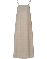 The Summer Edit - Neutrals Blake Luxe Linen Bandeau Dress - Lyst