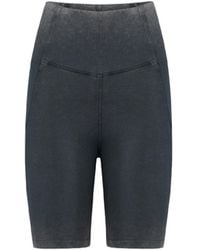 Pcfg - Your Itch Acid Wash Biker Legging - Lyst
