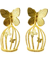 The Pink Reef - Butterfly Bird Cage - Lyst