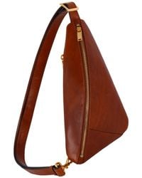 Time Resistance - Cognac Matte Leather Chest Bag – Tales Of The City - Lyst