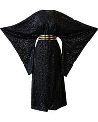 Byvinnik - Bohémienne Sequin Kimono Robe - Lyst