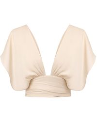 Sanctumum - Amber Wrap Top - Lyst
