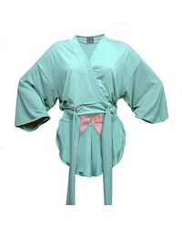 Loreen Label - Bamboo Wrap Top & Butterfly Shorts - Lyst